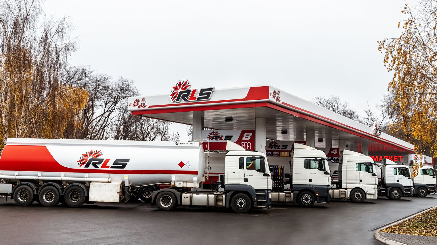 Бензины и дизельное топливо  от RLS